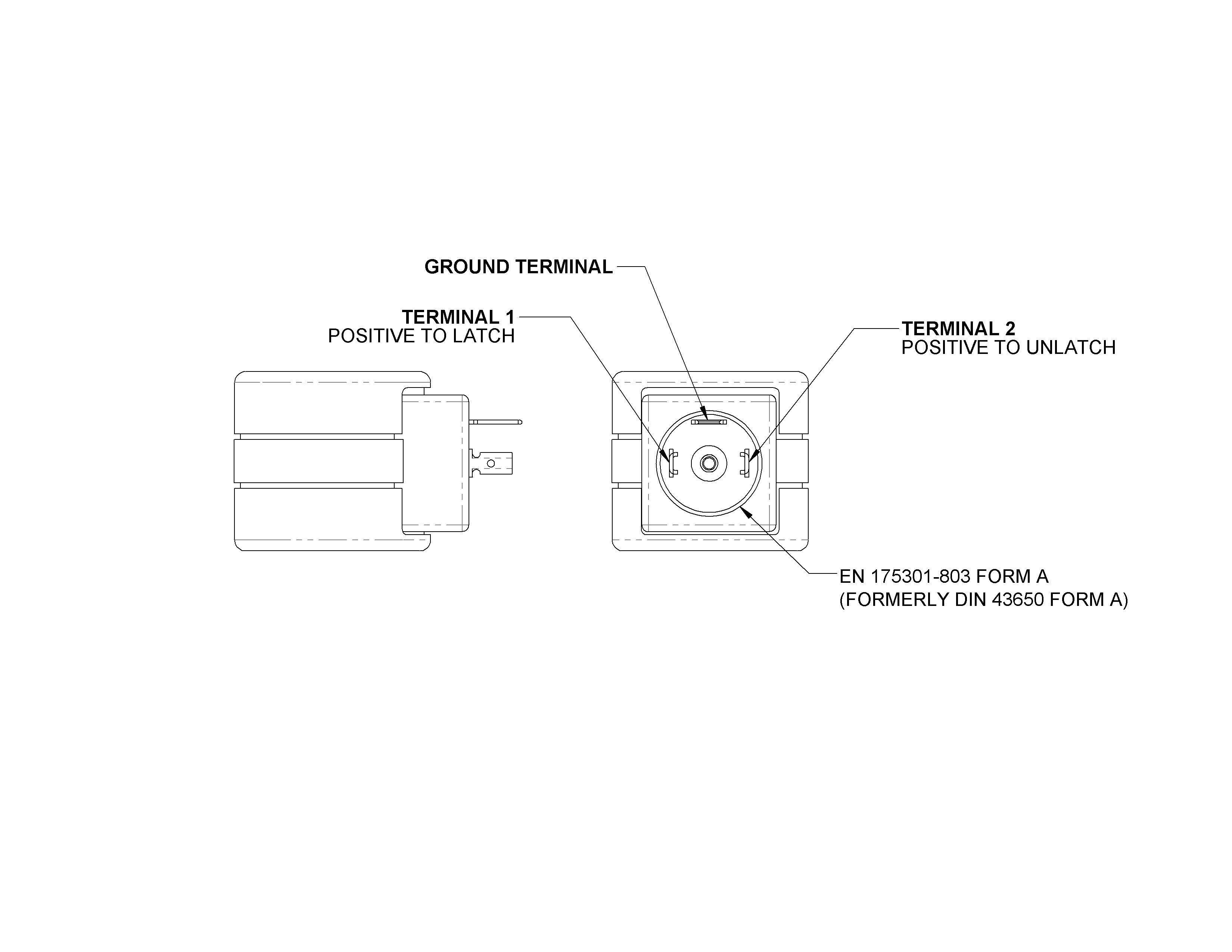 2 WIRE DIN LATCHING DIAGRAM