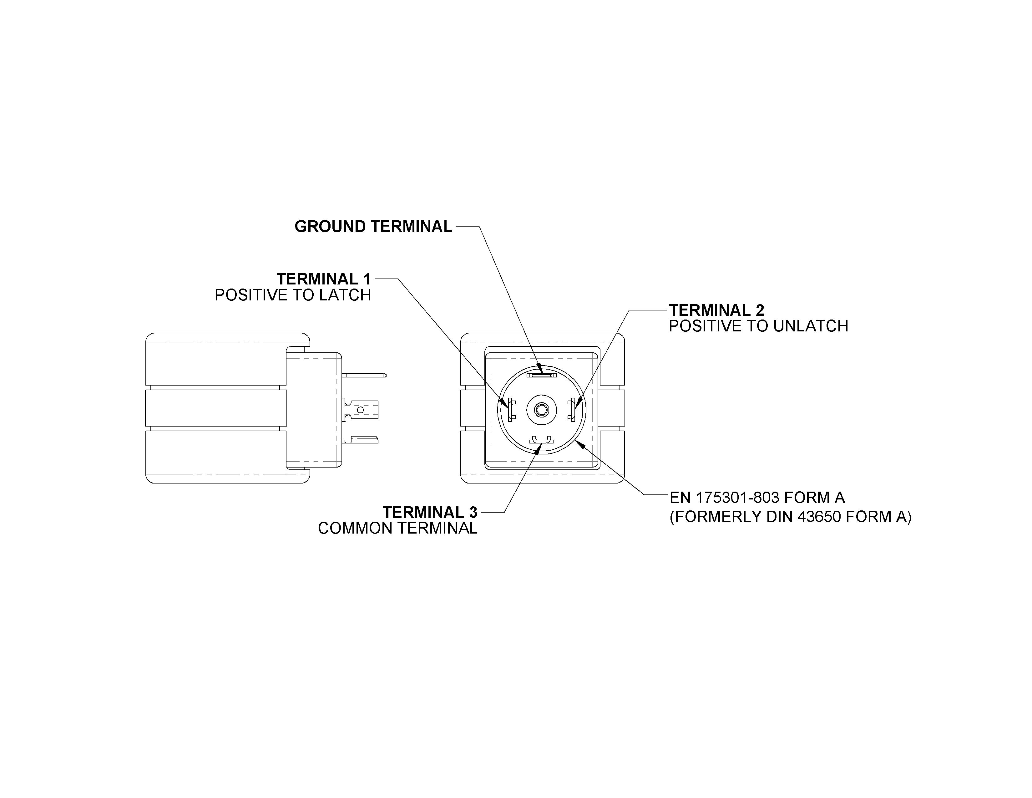 3 WIRE DIN LATCHING DIAGRAM