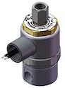 Technical drawing — MODEL EL23 1/4-18 NPT 3WNC PIPED EXHAUST EXPLOSION PROOF