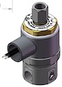 Technical drawing — MODEL EL23 METERING 3WNC PIPED EXHAUST EXPLOSION PROOF