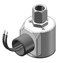 Technical drawing — MODEL O21 1/4-18 NPT 2WNO CONDUIT CONNECTION