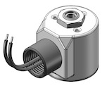 Technical drawing — MODEL O23 3WNC EXHAUST TO ATMOSPHERE CONDUIT CONNECTION