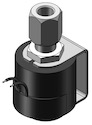 Technical drawing — MODEL O24 1/8-27 NPT 3WNO MOLDED COIL WITH YOKE