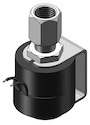 Technical drawing — MODEL O24 1/4-18 NPT 3WNO MOLDED COIL WITH YOKE