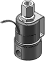 Technical drawing — MODEL 21 1/8-27 NPT 2WNO MOLDED COIL WITH YOKE