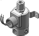 Technical drawing — MODEL 24 METERING 3WNO CONDUIT/BRACKET CONNECTION