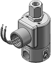 Technical drawing — MODEL 24 METERING 3-WAY NORMALLY OPEN CONDUIT CONNECTION