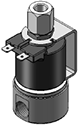 Technical drawing — MODEL 26 1/4-18 NPT 3-WAY MULTI-PURPOSE YOKE WITH SPADE TERMINALS