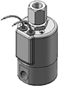 Technical drawing — MODEL 26 1/8-27 NPT 3-WAY MULTI-PURPOSE GROMMET WITH LEADS