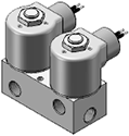 Technical drawing — MODEL H23 3WNC HIGH PRESSURE CONDUIT CONNECTION