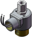 Technical drawing — MODEL 36 1/8-27 NPT 3-WAY MULTI-PURPOSE CONDUIT CONNECTION