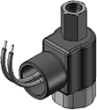 Technical drawing — MODEL 54 STUD MOUNT BODY 3WNO CONDUIT CONNECTION