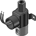 Technical drawing — MODEL LLW53 METERED BODY 3WNC PIPED EXHAUST CONDUIT/BRACKET CONNECTION