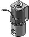 Technical drawing — 2WNCYOKE WITH LEADS