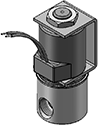 Technical drawing — BODY OPTION "O"2WNCYOKE WITH LEADS