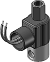Technical drawing — BODY OPTION "R" 3WNC PIPED EXHAUST CONDUIT CONNECTION