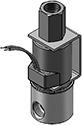 Technical drawing — 1/8-27 NPT 3WNC PIPED EXHAUST YOKE WITH LEADS