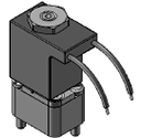 Technical drawing — MODEL 582 2WNC 15 MANIFOLD MOUNT PLASTIC BODY