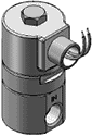 Technical drawing — MODEL 829B 1/2-14 NPT 2WNC CONDUIT CONNECTION