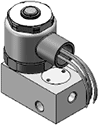 Technical drawing — MODEL EH21 2WNO EXPLOSION PROOF/HIGH PRESSURE