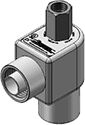 Technical drawing — MODEL ELW51 BODY OPTION "O" 2WNO EXPLOSION PROOF