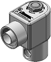 Technical drawing — MODEL ELW52 1/8-27 NPT 2WNC EXPLOSION PROOF