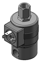 Technical drawing — SERIES 20 MODEL 26 1/4-18 NPT 3-WAY MULTI-PURPOSE MAGNETIC LATCHING COIL